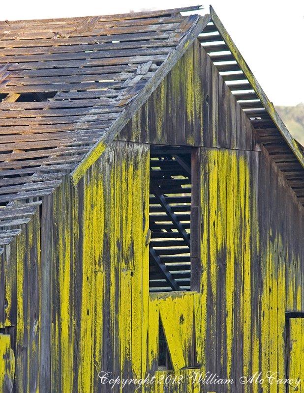 Yellow barn loft