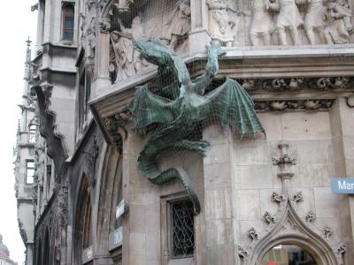 Dragon in the Marian Platz