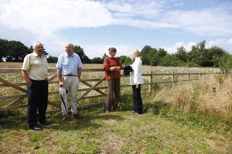 Discussing the finer details of the project.