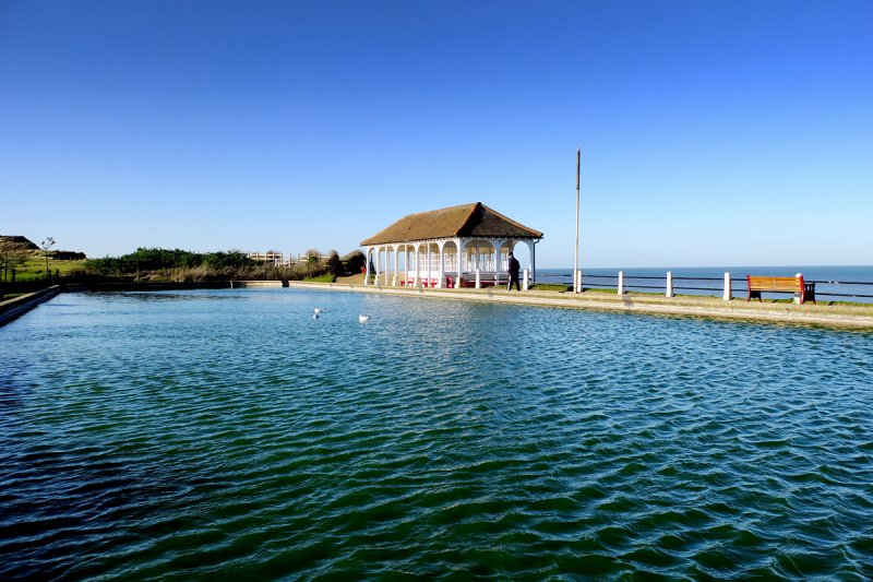 Sheringham Cliff boating Lake