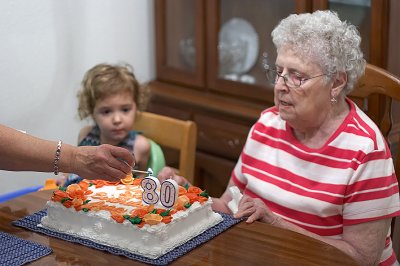 Grandmas 80th Birthday