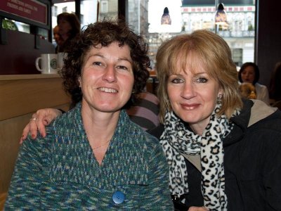 Dot and Brig at the Swan