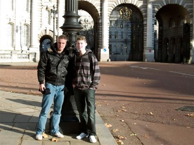 Peter and Leigh in London