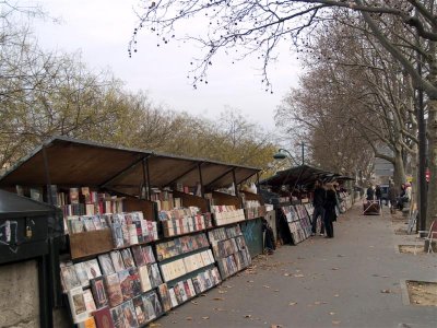 Paris book stall