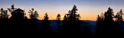 Mills Peak Lookout - Pre Dawn