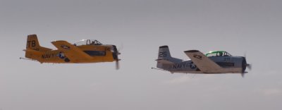 Parade of Trainers - T-28 Trojans