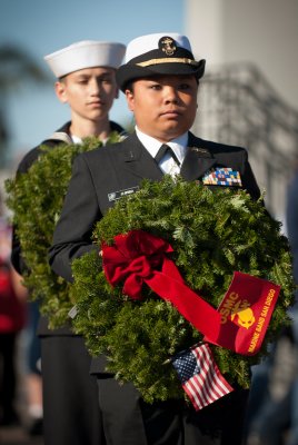 Wreath Presentation - United States Marines