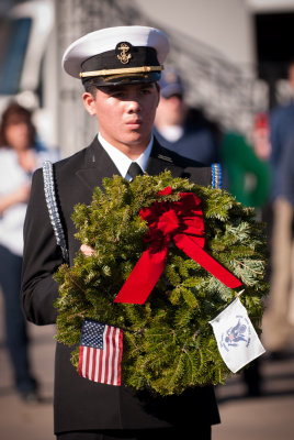 Wreath Presentation - United States Coast Guard