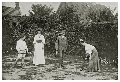 Kroketspil ca.1908