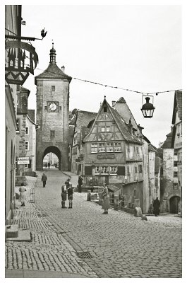 Rothenburg ob der Tauber 1936