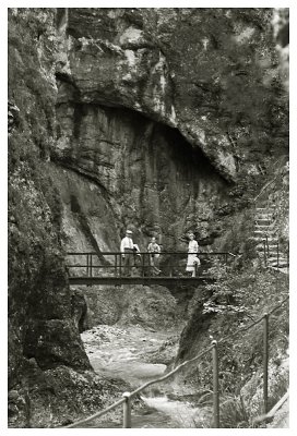 Almbachklamm 1936