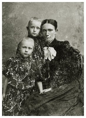 Thora, Dorthea og Bodil ca. 1895
