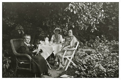 Aftenkaffe hos Marers 1935