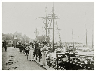 Allinge havn ca. 1909