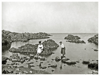 Ukendt og Dorthea ca. 1908