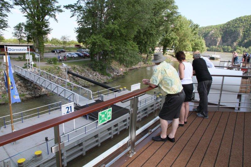 Docking in Durnstein