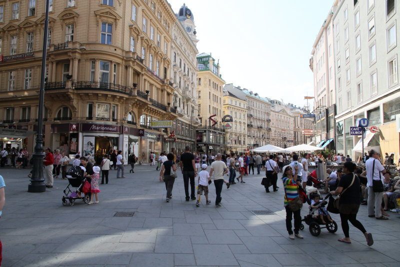 Vienna shopping area