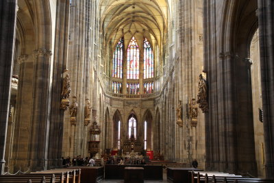 Interior of St. Vitus