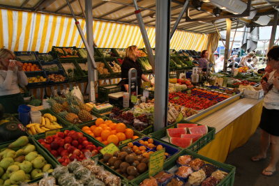 Farmers market in Salzburg