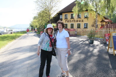 Sharon and Jane in Melk
