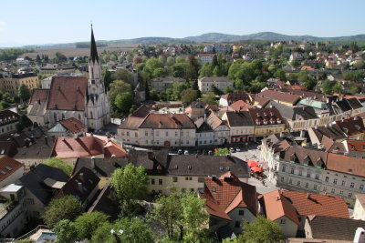 Melk village from the Monastery