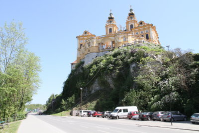 Melk Abbey from the river