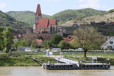 Weissenkirchen-Assumption church in wine growing village