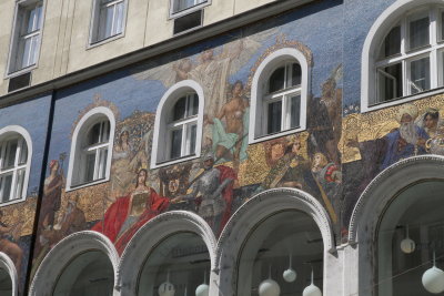 Vienna building art