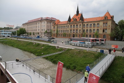 Docked in Bratislava, Slovakia