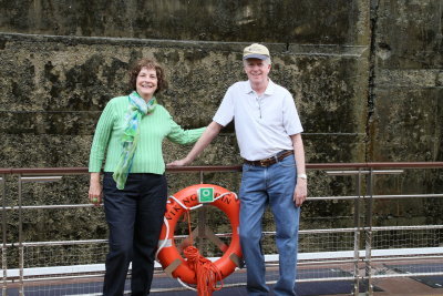 Jane and Mike in the lock