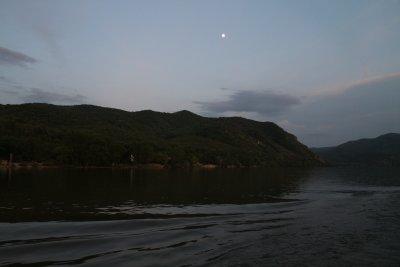 Moon over the Danube