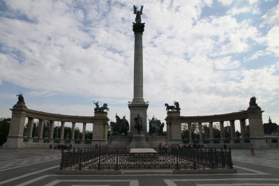 Millennium Monument in Heroes Square