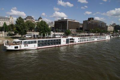 Viking Odin docked in Budapest