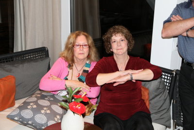 Sharon and Jane doing a Hungarian dance