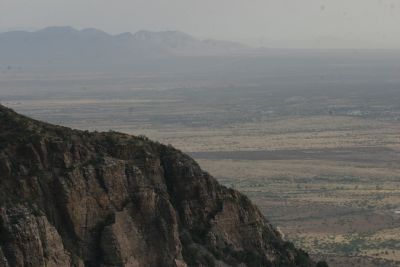 View from Reef Campground above Carr Canyon