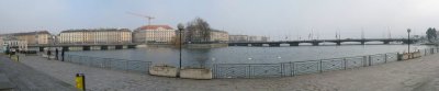Two bridges 180 degree view