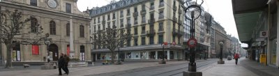 Rue de Rive on Sunday