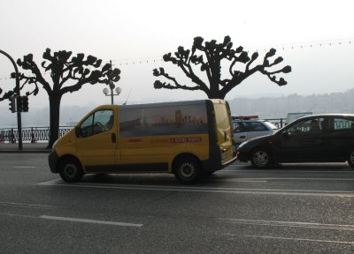 Even in Geneva..... DHL