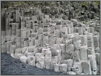 Basalt formation (Vik) South Iceland