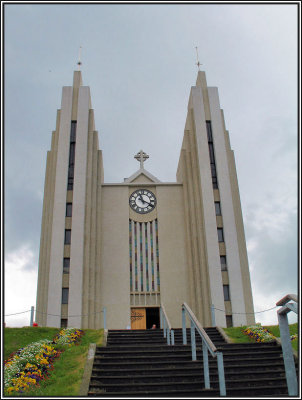 Church of Akureyri 1940 (Architect Gudjon Samuelsson)