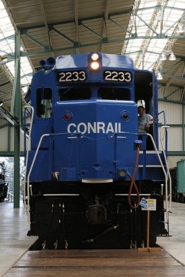 A Conrail diesel.