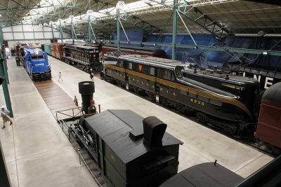 In the Railroad Museum of Pennsylvania.