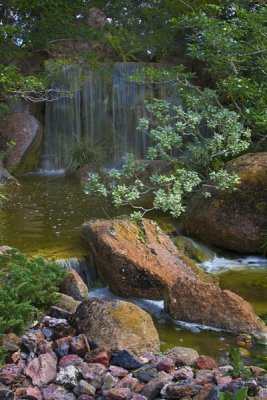 22.  Part of the Morikami Falls.