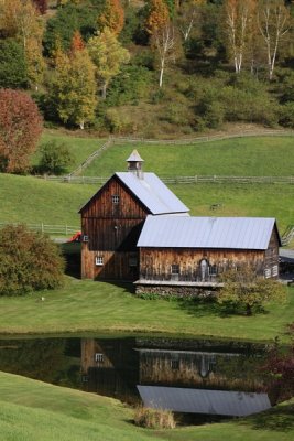 26.  Sleepy Hollow farm, north of Woodstock, Vermont.