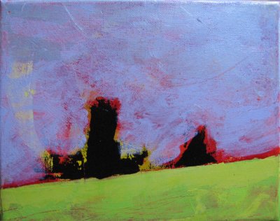Abstract Landscape 16, 8x10