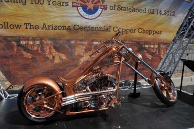 The Arizona Centennial Copper Chopper