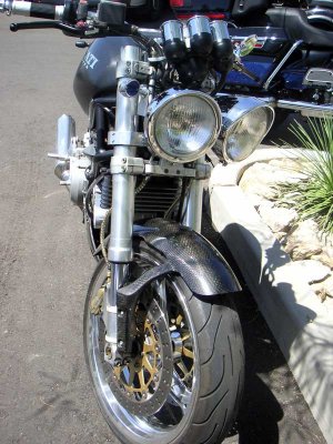 A wall-eyed bike