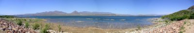 Roosevelt Lake panorama