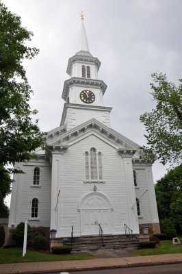 The First Congregational Church, in this location since 1857