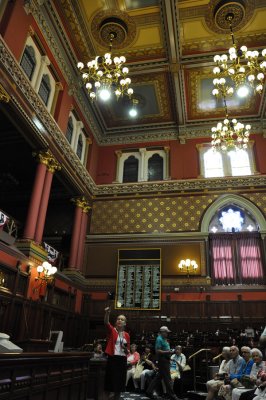 The spectacular House Chamber